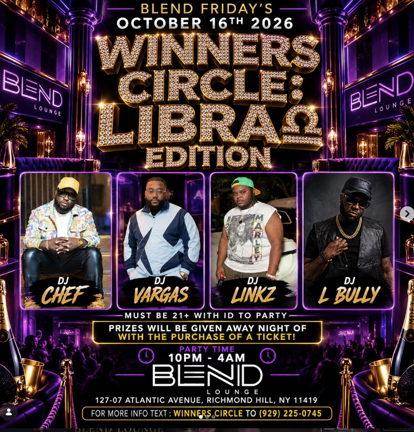 WINNERS CIRCLE LIBRA EDITION – Oct. 16